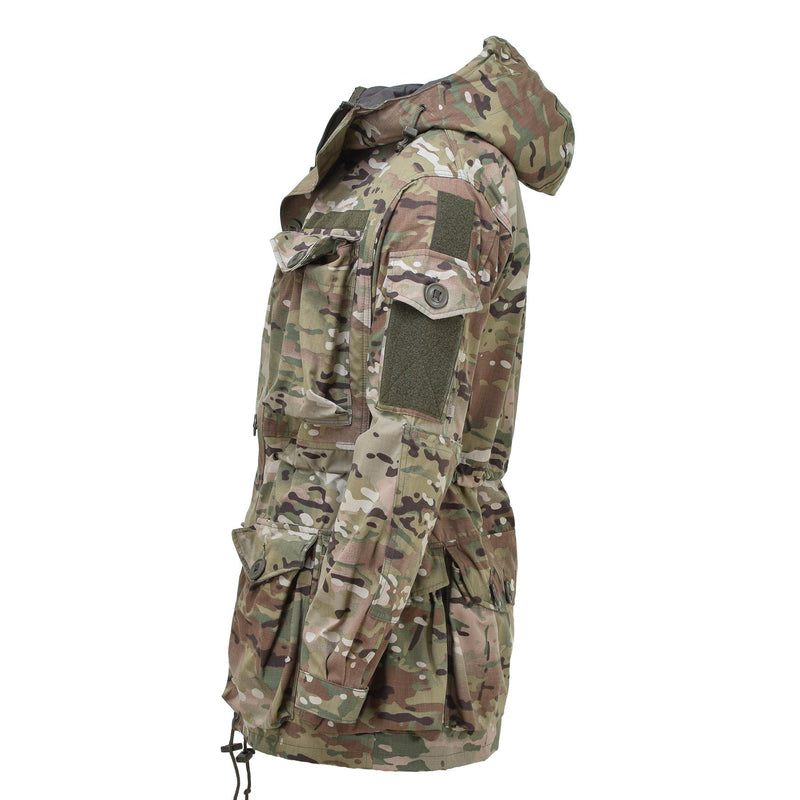 Veste de camouflage militaire tactique Leo Kohler en ripstop multicam