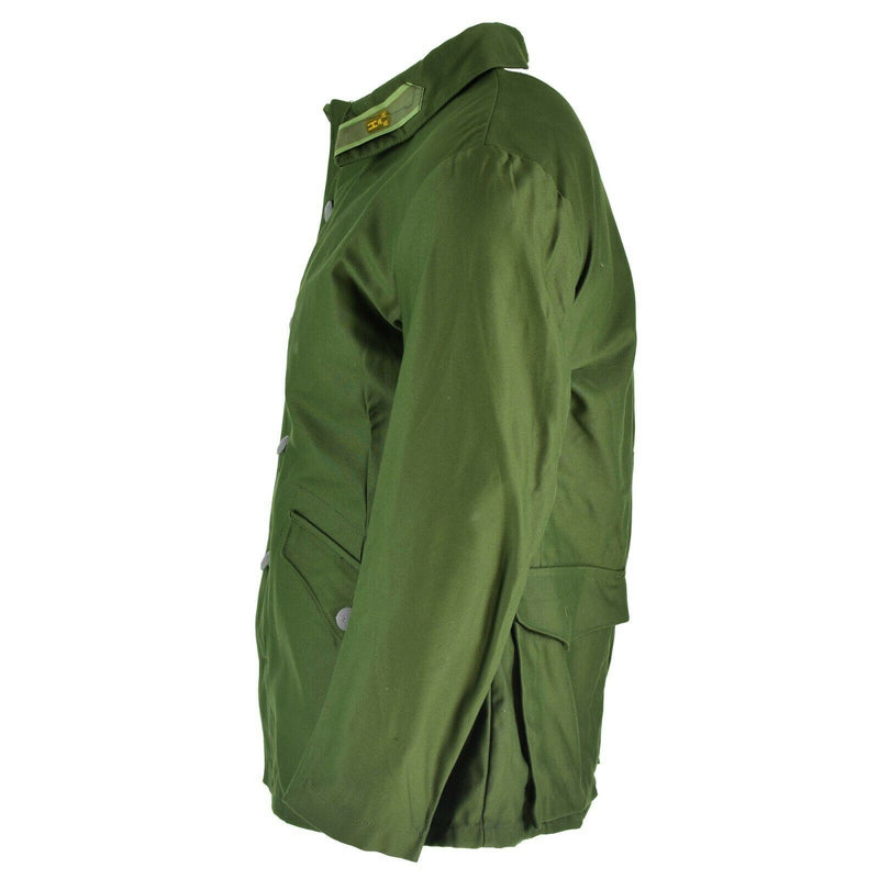 Veste originale de l'armée suédoise M59, uniforme de combat militaire vert