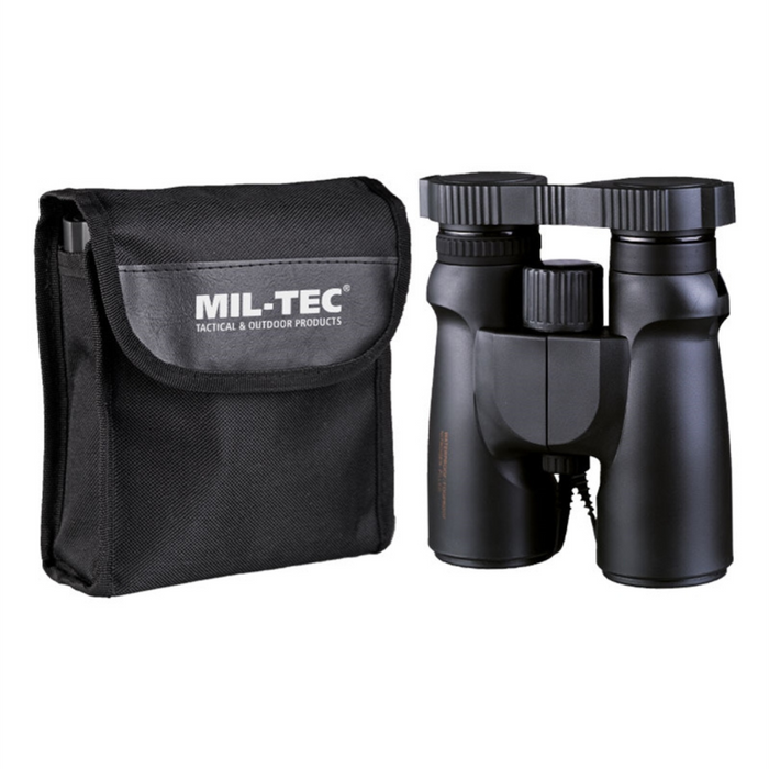 Mil-Tec Jumelles étanches 8x42 Noir Optique de randonnée de chasse en plein air