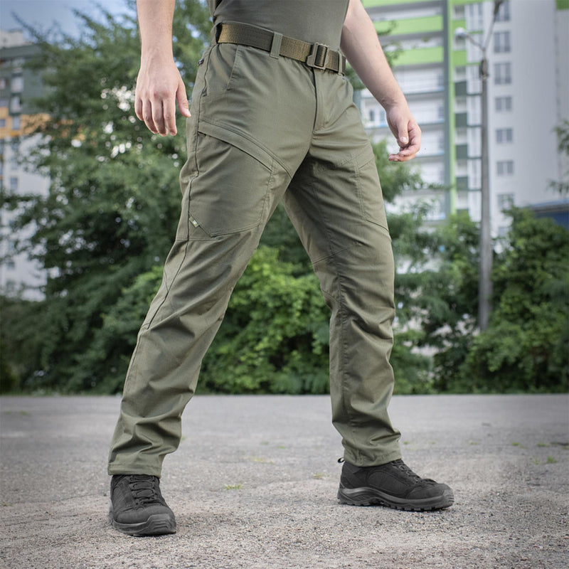 Pantalon tactique de qualité militaire M-TAC Pantalon ripstop résistant à l'eau Olive