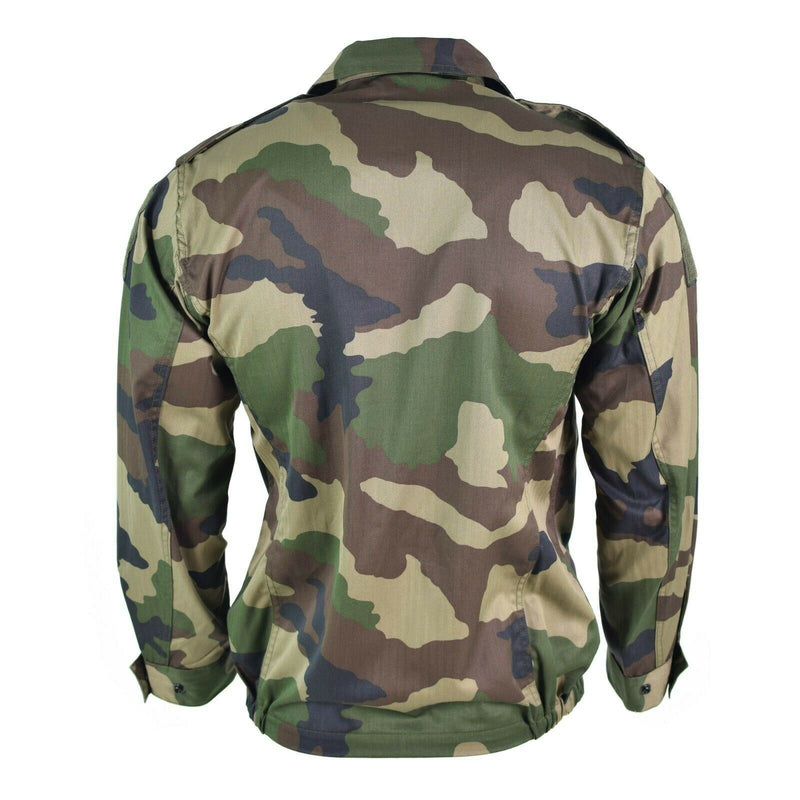Véritable veste de combat F2 de l'armée française fatigue camouflage CE surplus militaire NEUF