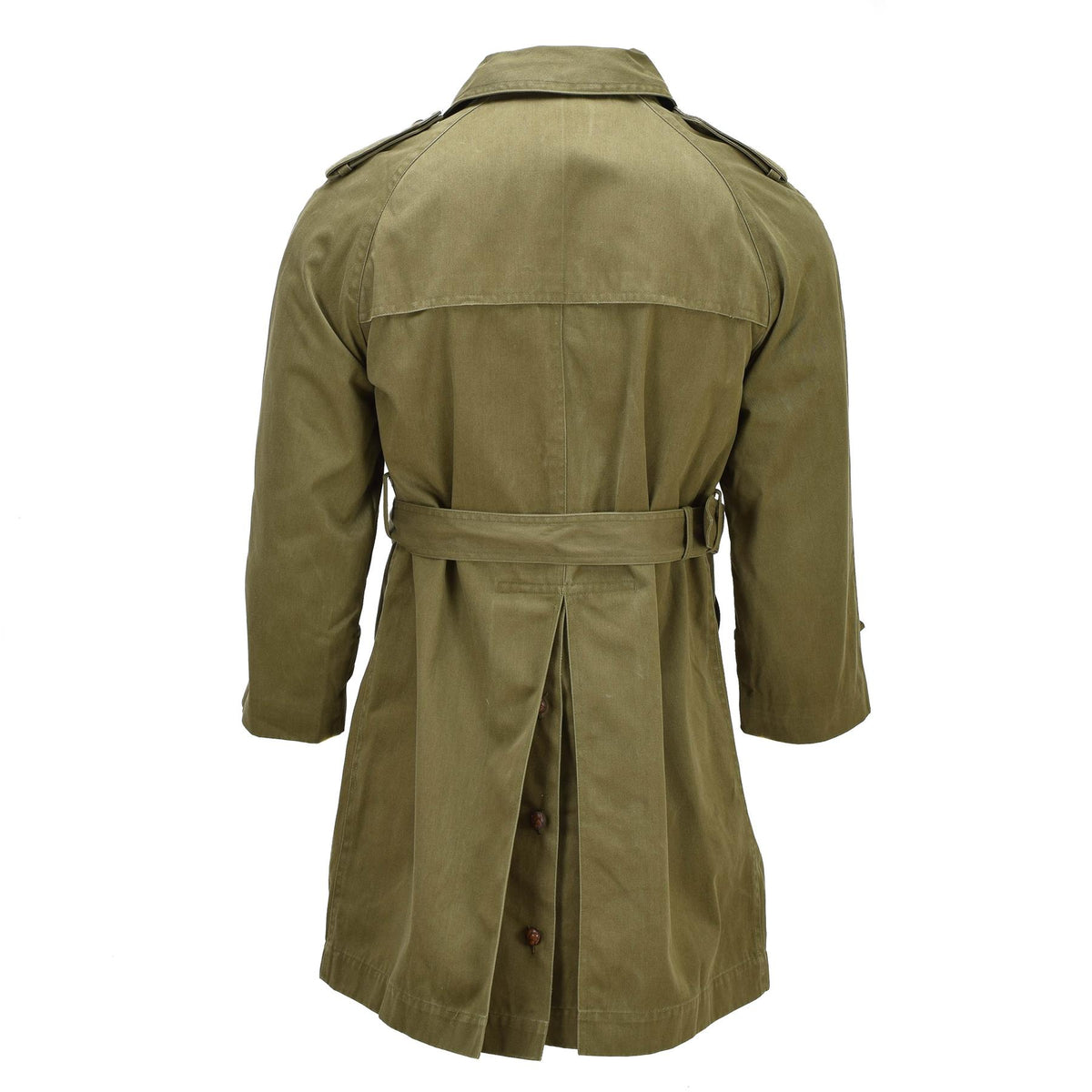 Trench Militaire Espagnol Original Gabardine Formel Field Beige