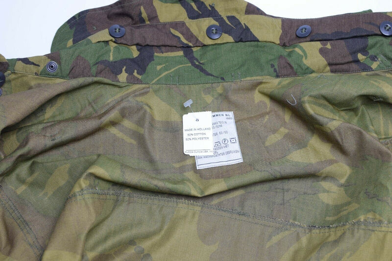 Veste militaire originale de l'armée néerlandaise M65 parka militaire sans doublure Holland Military