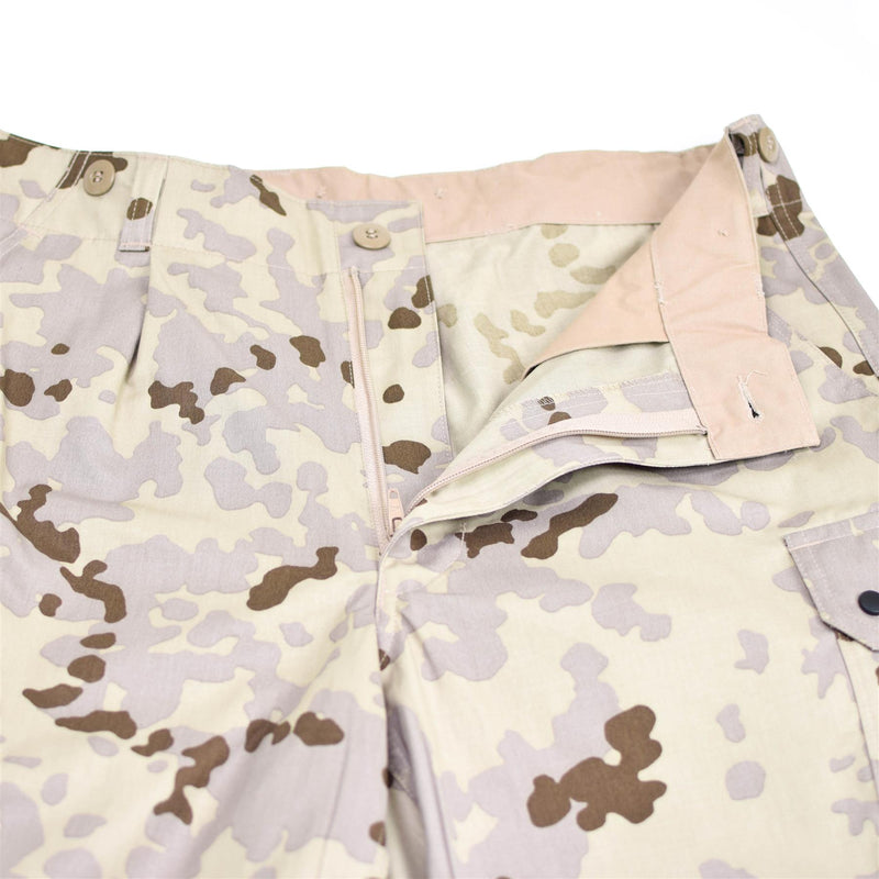 Genuine German army issue Desert camo pants field combat trousers tropical NEW