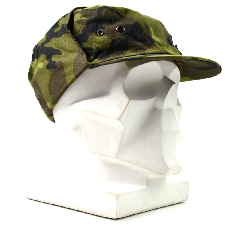 Casquette militaire originale de l'armée tchèque M 95 camouflage CZ chapeau de combat sur le terrain woodland NEUF