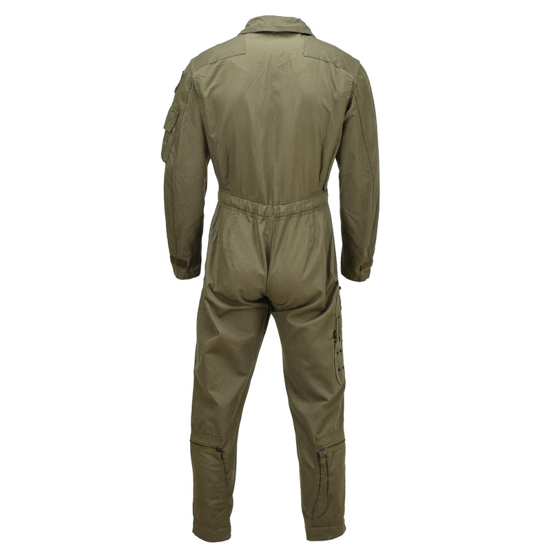 Combinaison de vol militaire italienne authentique, combinaison militaire olive en aramide