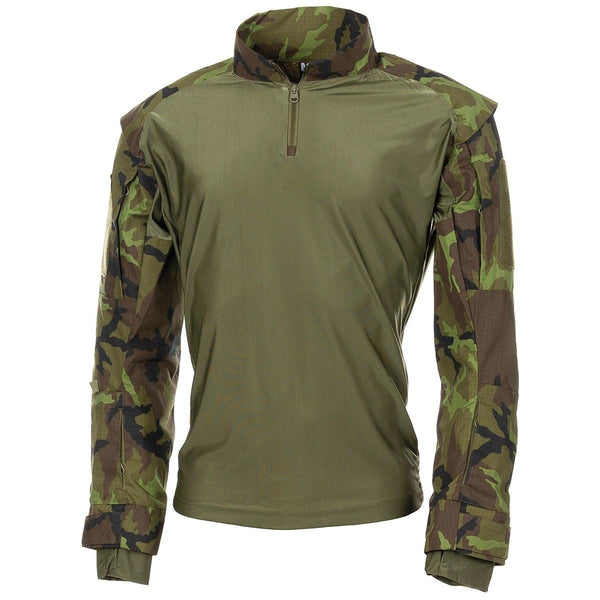 Chemises de style militaire américain de marque MFH M95 CZ camouflage combat tactique sur le terrain BDU NEUF
