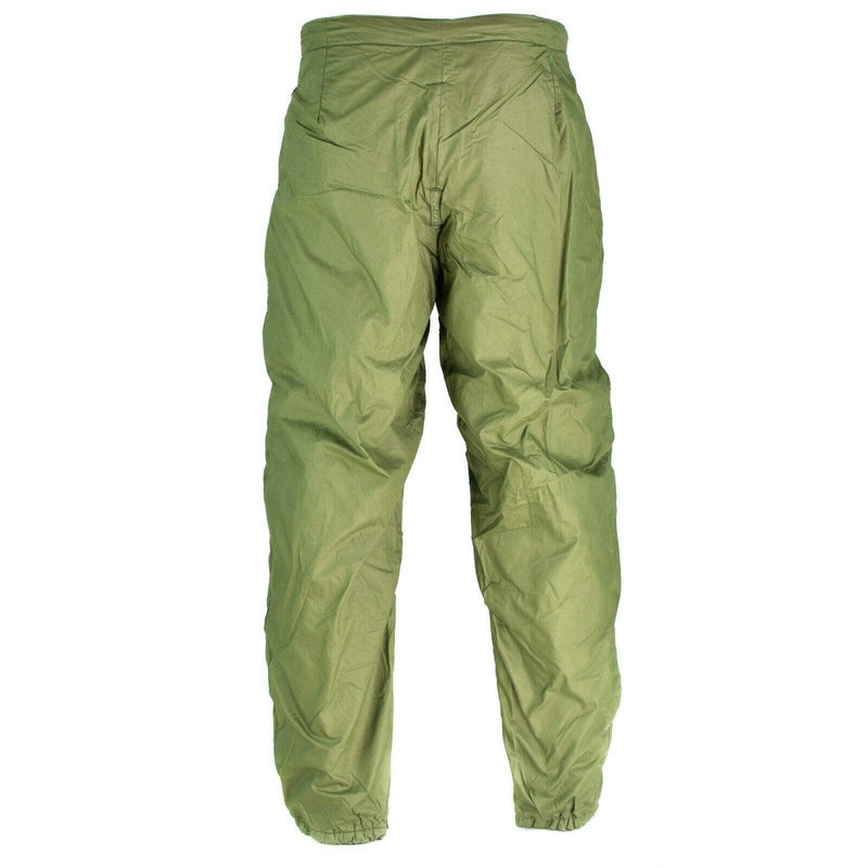 Pantalon de l'armée suédoise authentique isolé OD vert Pantalon thermique pour temps froid