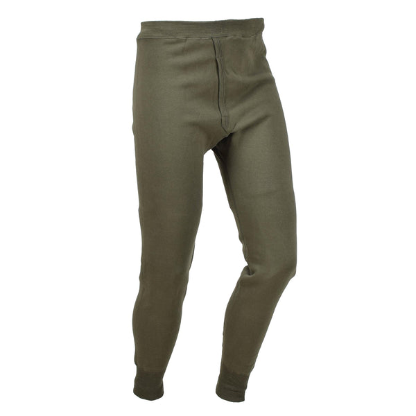 Original French Military thermal underpants cold weather warming pants olive NEW