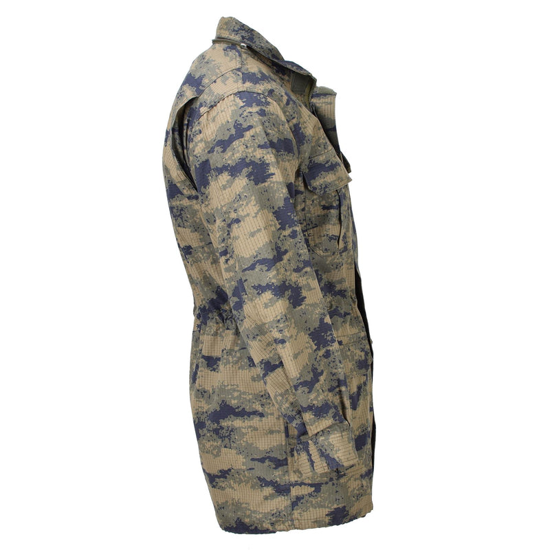 Original Turkish military digital camo park with liner durable ripstop tactical