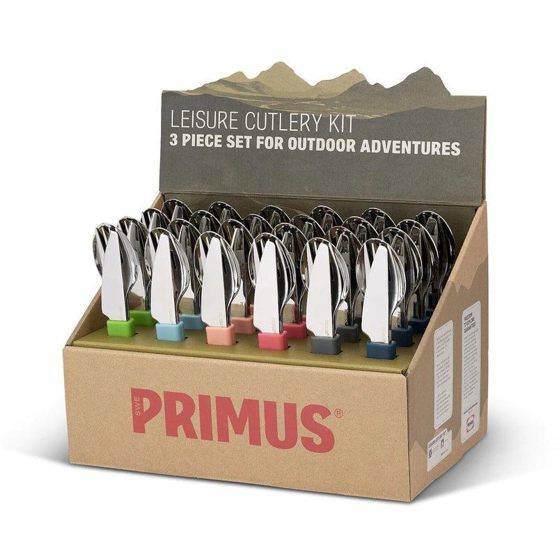 Ensemble de couverts de loisirs Primus camping randonnée couteau fourchette cuillère extérieur léger