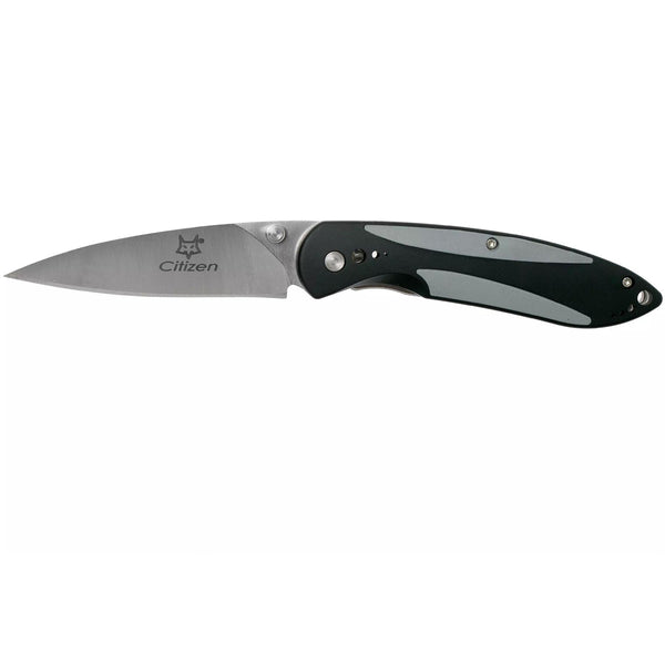 Couteau de poche Fox Knives CITIZEN CENTOFANTE couteau pliant à pointe de lance simple noir