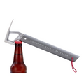 MSR Stake Hammer Tent Peg Puller Stainless Steel Bottle Opener Camping Grey