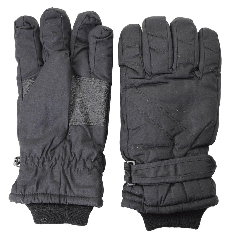 Gants Mil-Tec pour hommes, doublure chaude THINSULATE™, noir, équipement tactique pour hommes d'hiver