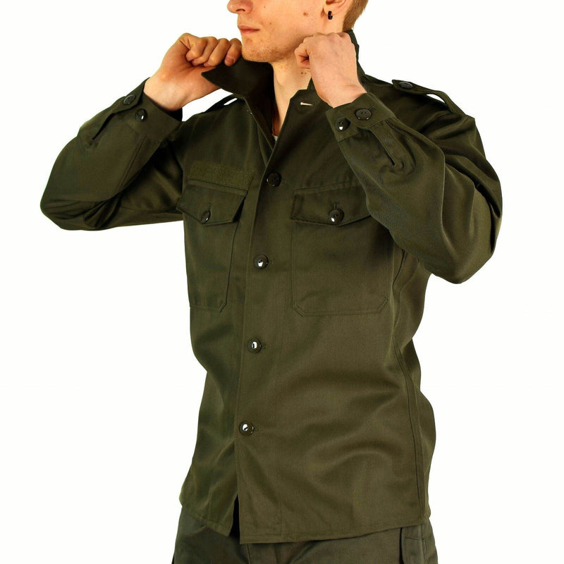 Chemise de combat originale de l'armée autrichienne BH militaire vert olive BDU Field NEUF