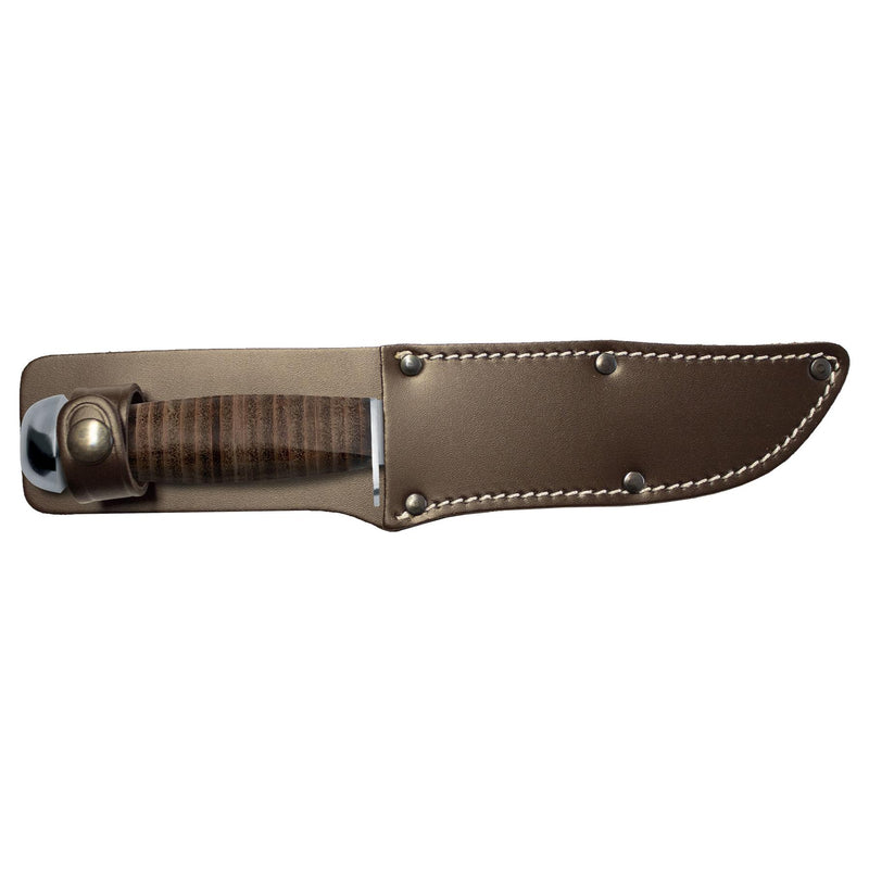 Couteau de camping Fox Knives 610/13 Couteau à lame fixe en acier inoxydable AISI 420C