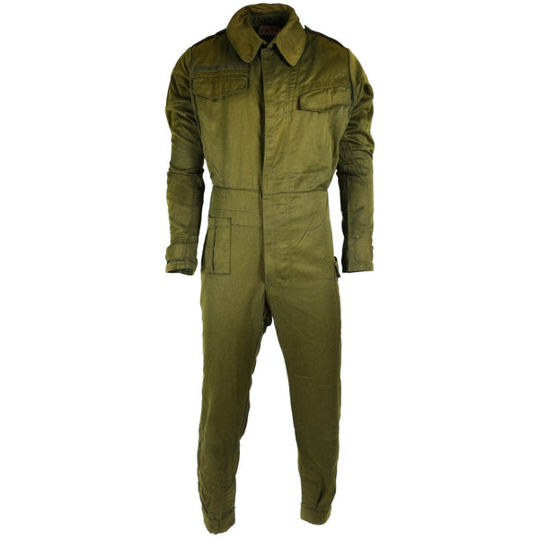 Genuine Belgian army tanker coveralls suit overall Jumpsuit Olive OD