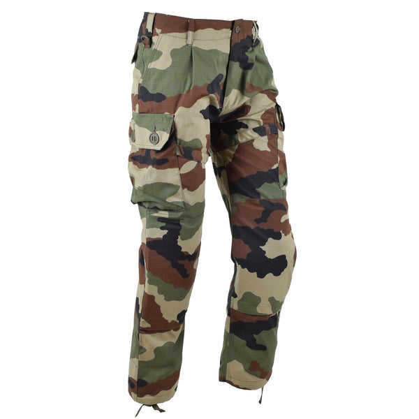 Pantalon de combat de style militaire français de marque TACGEAR CCE camo ripstop cargo tactique