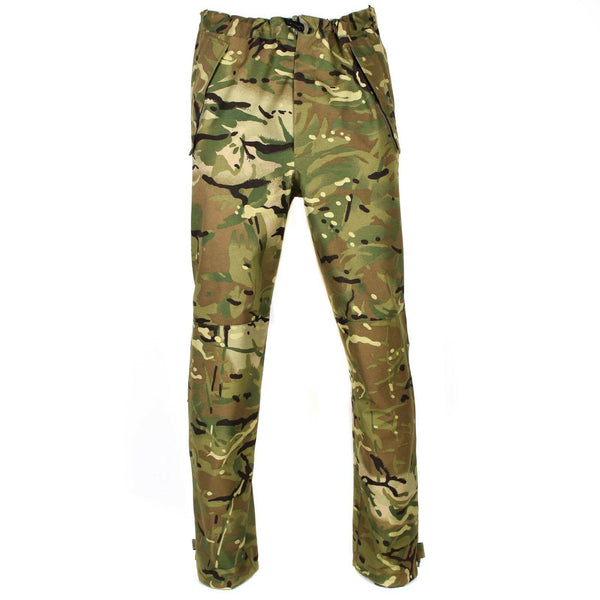 Pantalon de combat militaire authentique de l'armée britannique MVP MTP camouflage imperméable Goretex NEUF