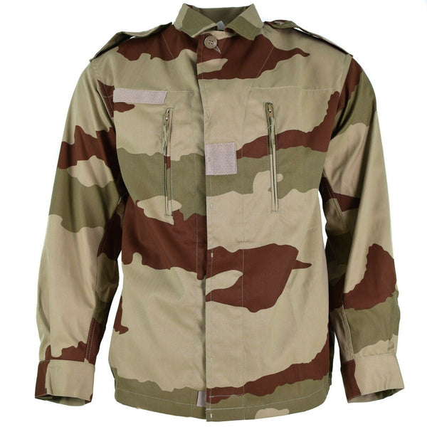 Veste F2 originale de l'armée française camouflage désert, excédent militaire français