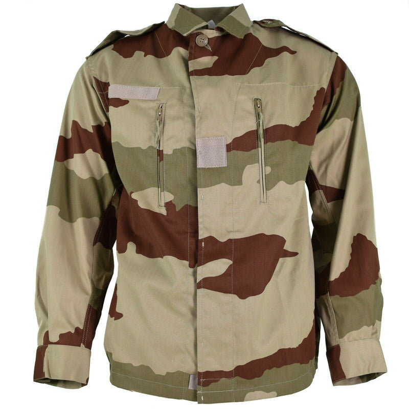 Veste F2 originale de l'armée française camouflage désert, excédent militaire français