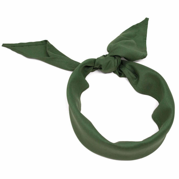 Véritable bandana militaire de la République tchèque, écharpe légère de premiers secours CZ verte NEUF
