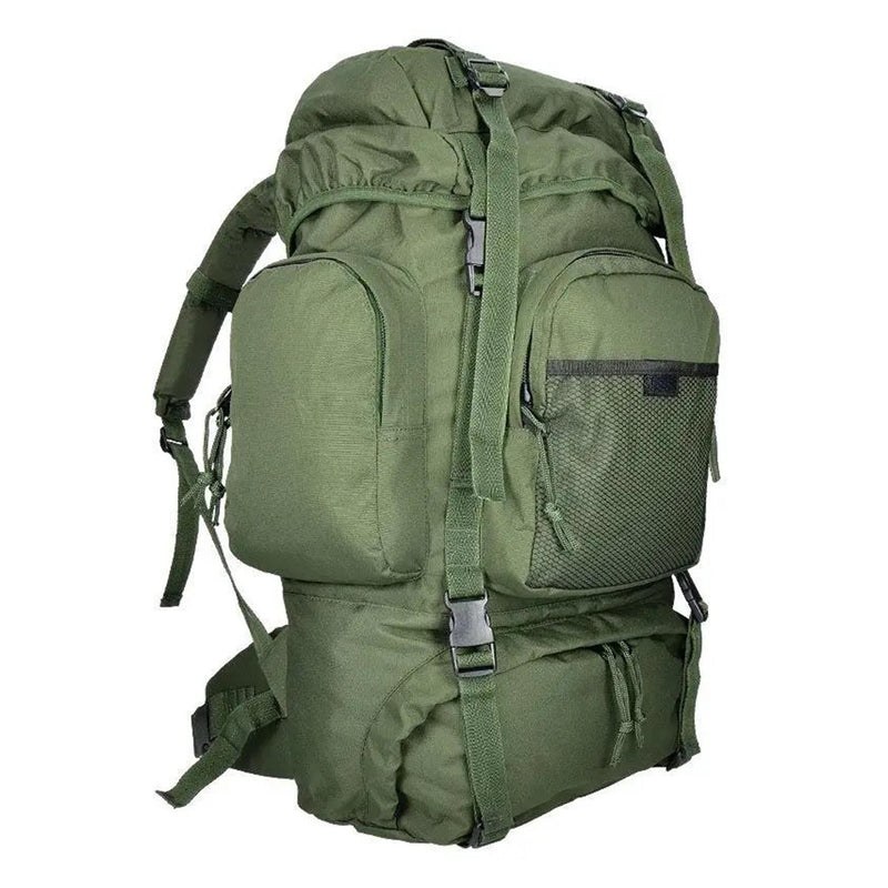 Sac à dos de randonnée MIL-TEC COMMANDO 55 litres housse imperméable vert grand sac à dos