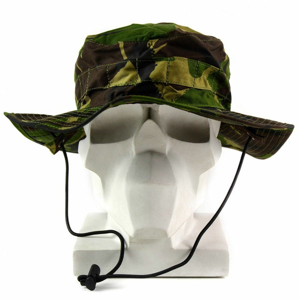 Casquette de combat originale de l'armée britannique, chapeau de soleil, camouflage boisé, DPM, NEUF