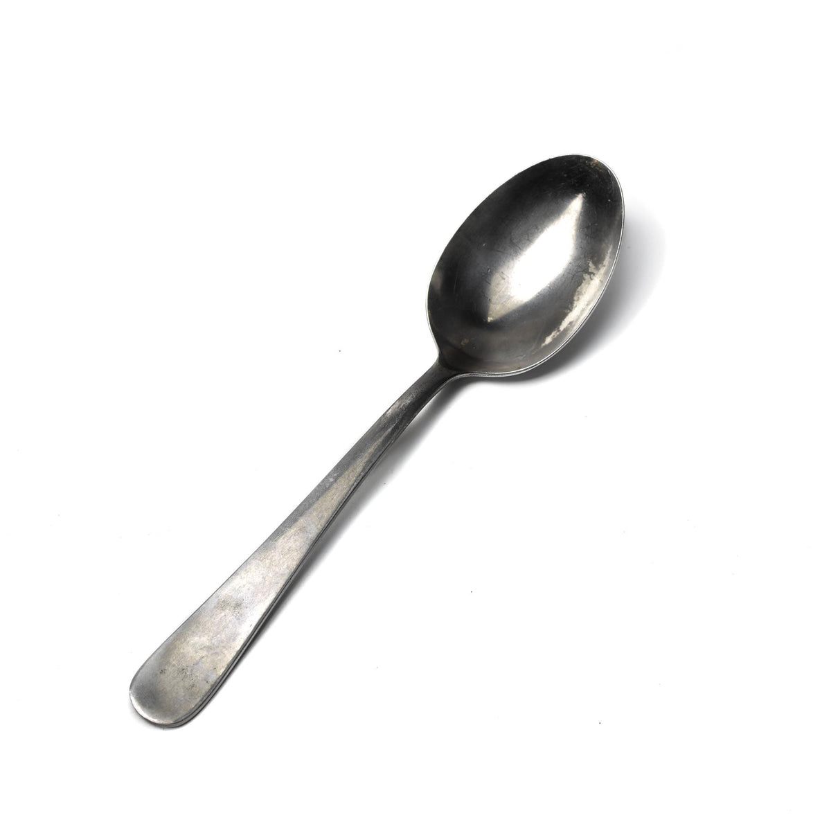 Cuillère à café originale de l'armée suédoise, surplus en acier inoxydable, ensemble de 1 pièce et 3 pièces