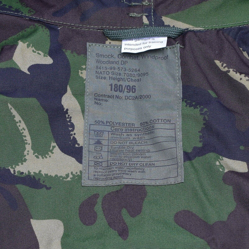 Veste de combat militaire DPM originale de l'armée britannique, parka coupe-vent, NEUF