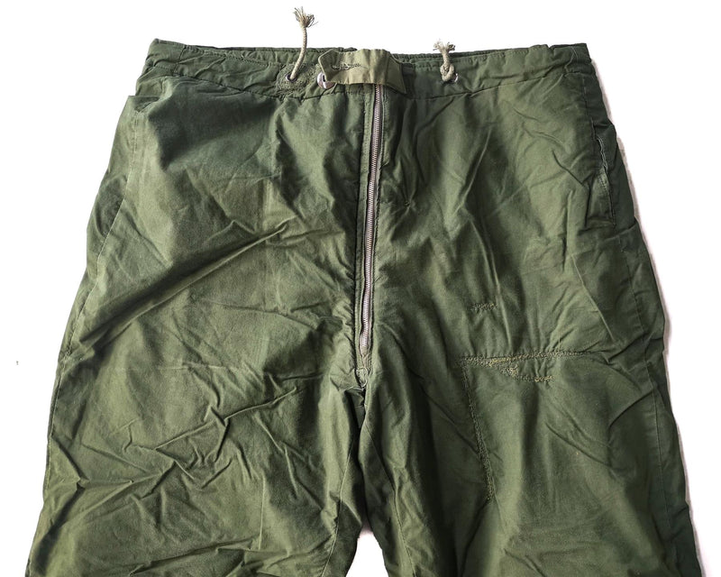 Pantalon de l'armée suédoise authentique isolé OD vert Pantalon thermique pour temps froid