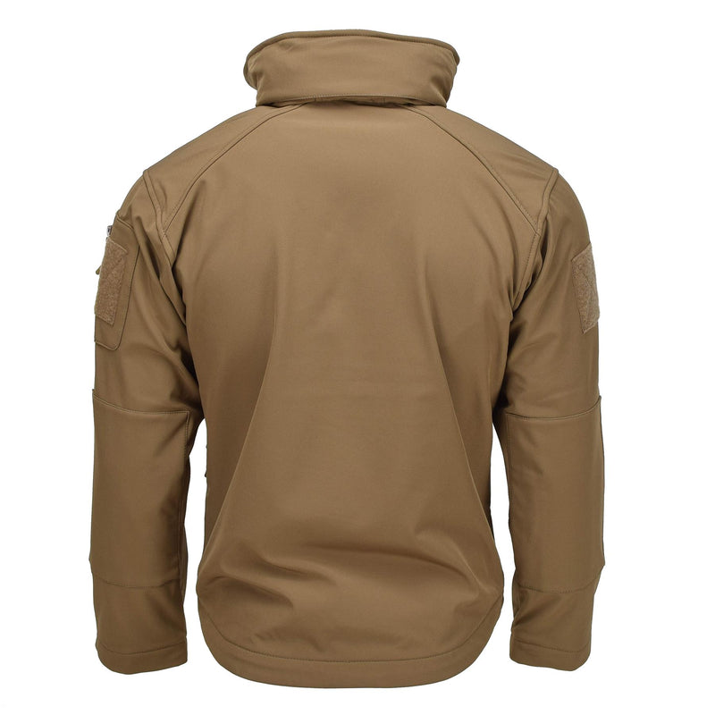 Veste de randonnée à capuche style militaire MIL-TEC SCU14 Dark Coyote