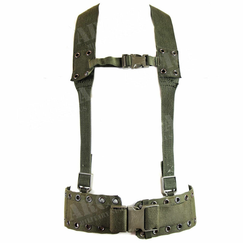 Original German army Webbing rig system 3 pieces tactical belt Y-strap harness