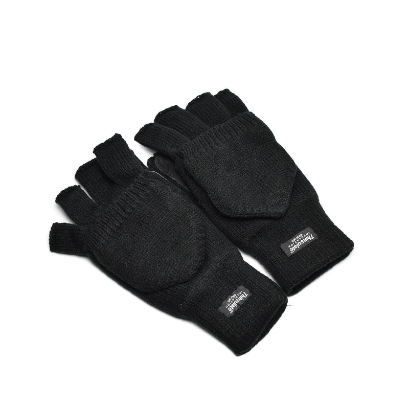 Gants mitaines de marque Thinsulate Finger hiver Black Olive OD