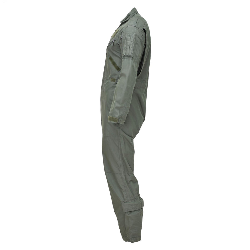 Genuine British military fire resistant coverall Nomex aircrew elasticated Olive