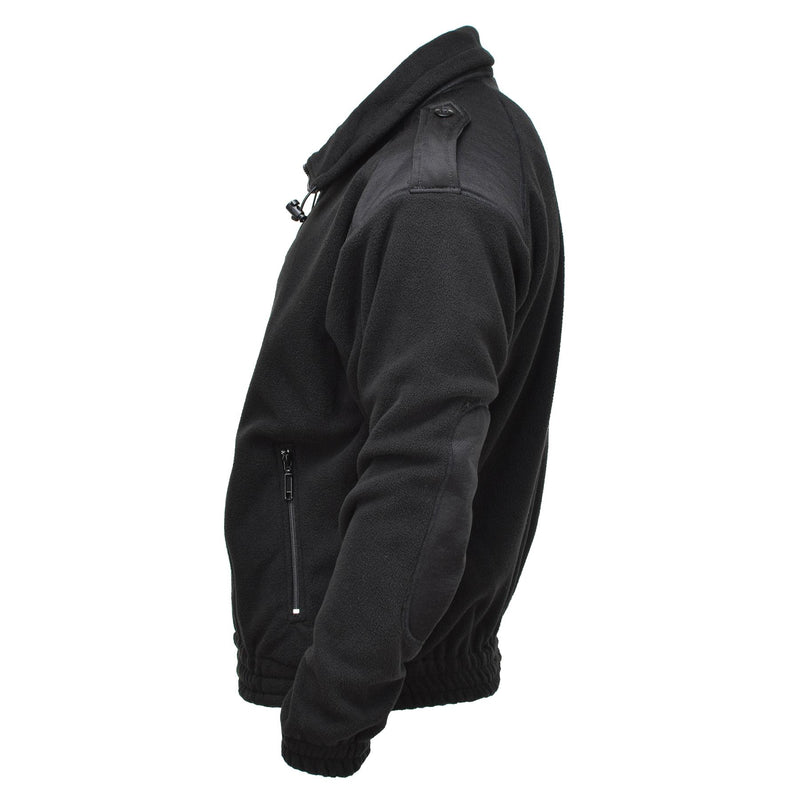 Pull polaire style armée MIL-TEC veste pour temps froid pull de sport noir