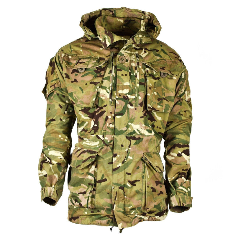 Véritable veste de combat militaire MTP de l'armée britannique parka coupe-vent NEUF