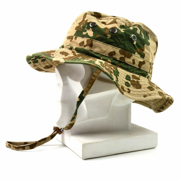 Véritable casquette militaire tactique de l'armée allemande BOONIE HAT pour hommes