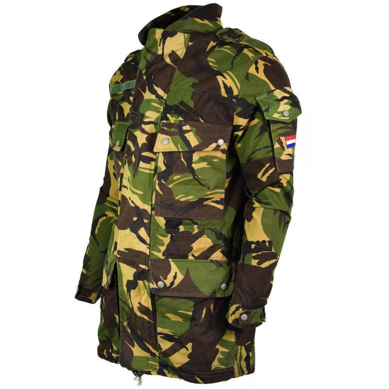 Veste militaire originale de l'armée néerlandaise M65 parka militaire sans doublure Holland Military