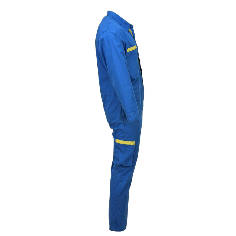 Combinaison militaire allemande originale de la Bundeswehr Oko-tex bleu résistant aux acides