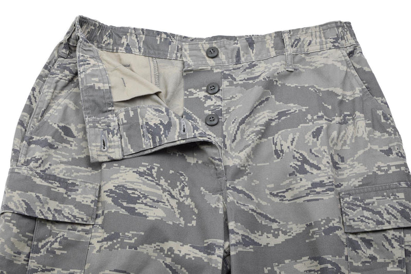 Pantalon de terrain militaire américain original pour femme ABU Digital Tiger Stripe Camouflage