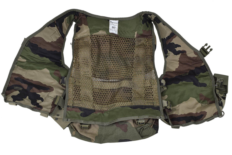 Gilet tactique d'assaut militaire français d'origine CCE avec pochettes de grenade de combat NEUF