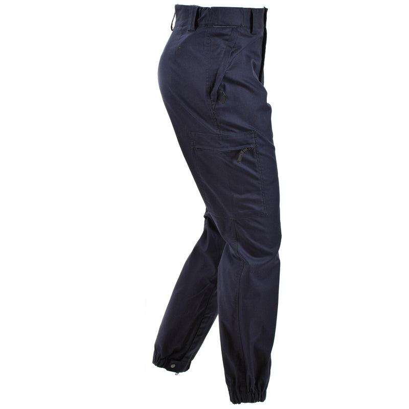 Véritable pantalon de police militaire français de combat pantalon cargo bleu foncé pour homme