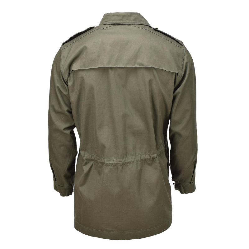 Parka militaire italienne originale avec doublure matelassée amovible olive NEUF