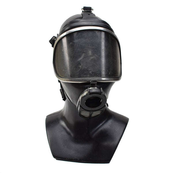 Masque facial Drager Panorama Nova authentique pour pompier, respirateur complet à gaz, noir