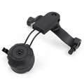 Kit d'adaptateur de casque Earmor M19C ARC Rail pour casques M31 M32 PLUS noir