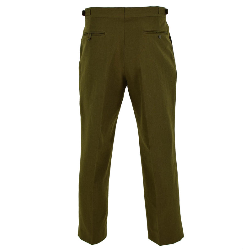 Pantalon d'uniforme officiel de l'armée britannique d'origine Pantalon de parade OD