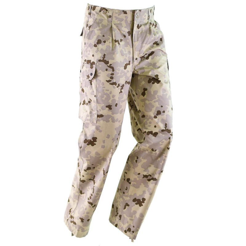 Genuine German army issue Desert camo pants field combat trousers tropical NEW