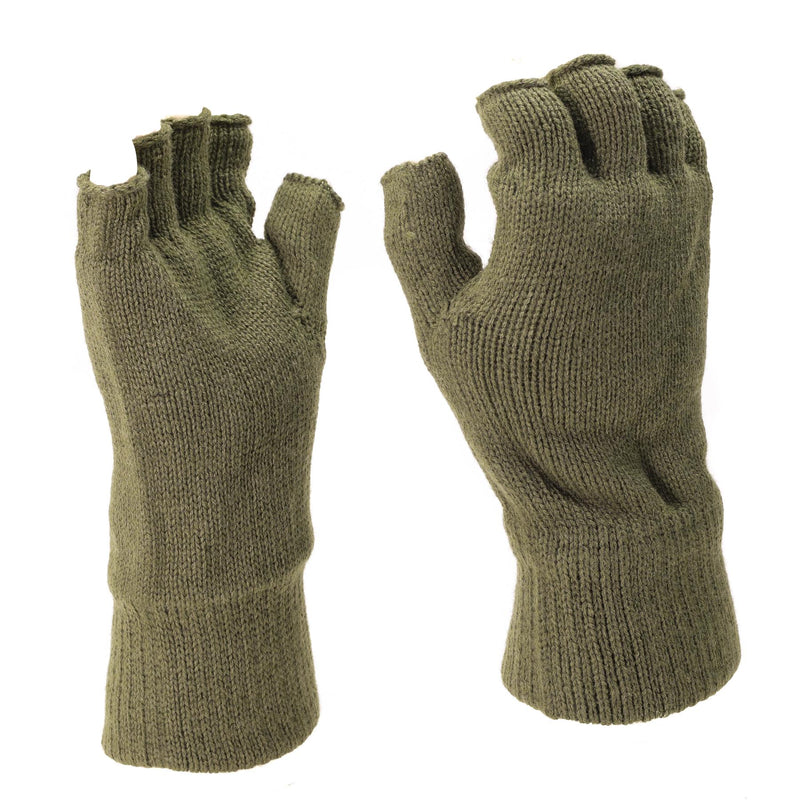 Gants Mil-Tec pour hommes, chauds, sans doigts, doublure THINSULATE™, olive, équipement tactique d'hiver
