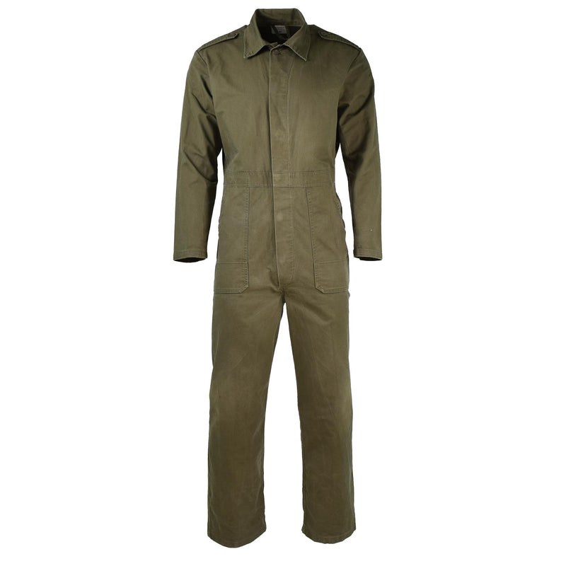 Original Dutch Army Olive OD overall suit coverall jumpsuit